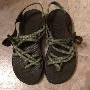 Chaco ZX/2 Yampa Green Double Strap Sport Sandals